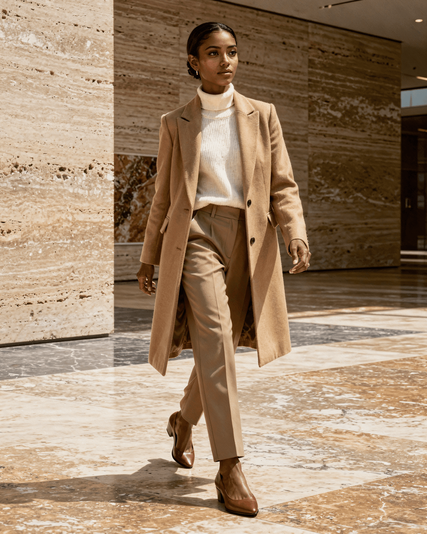 Luxury fashion campaign output