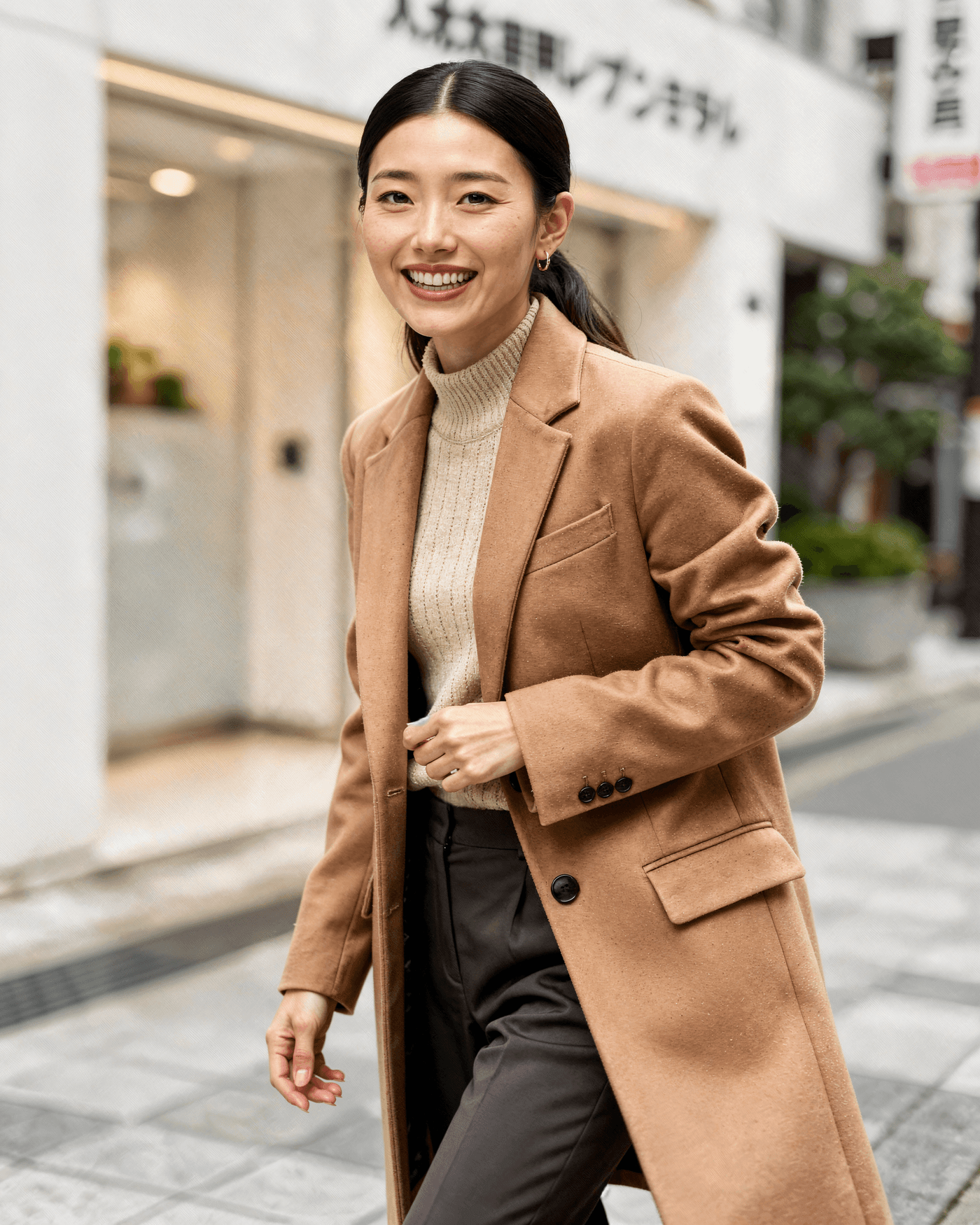 Tokyo street-style full-length output