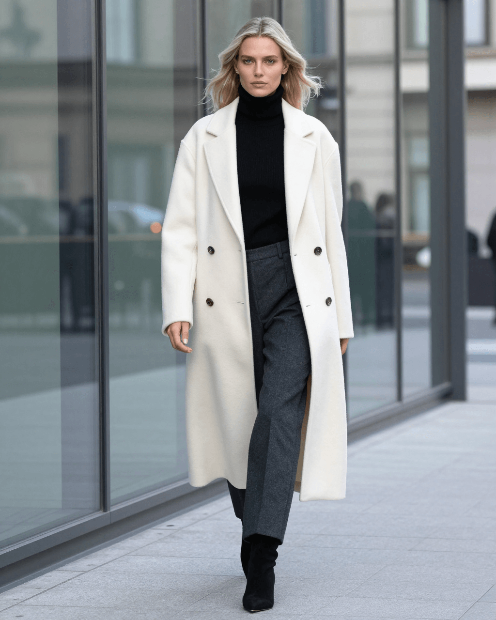 Quiet-luxury outerwear output