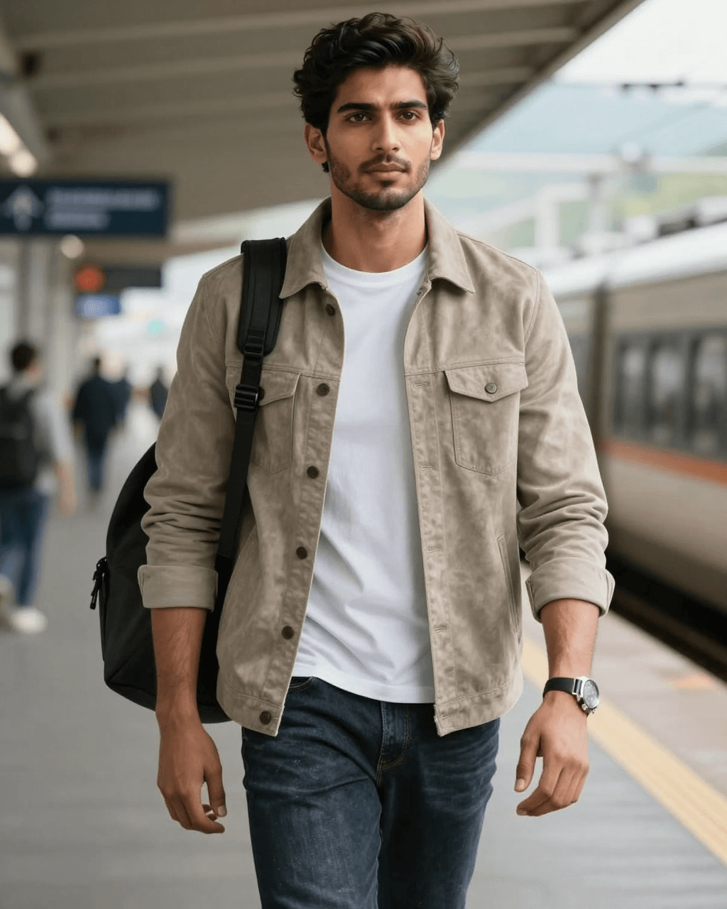 Travel menswear lifestyle output