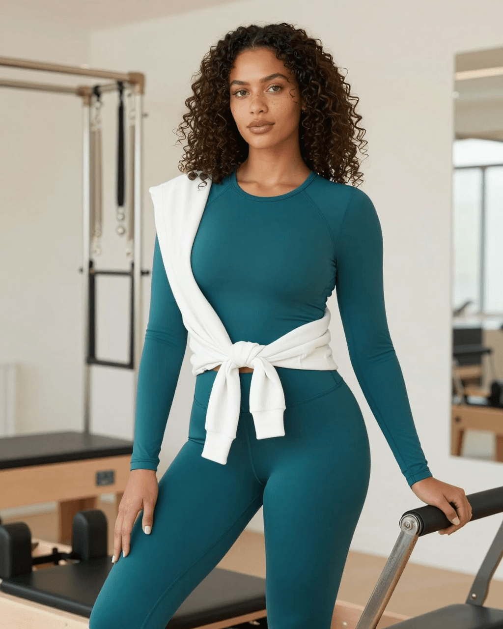 Activewear fit campaign output